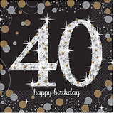 Dĩa Sparkling Celebration 40 18cm 8/pack - Sparkling Celebration 40 7
