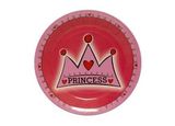 Dĩa giấy lớn Vương miện Công chúa 23cm 6/gói - Crown Princess paper plates 9