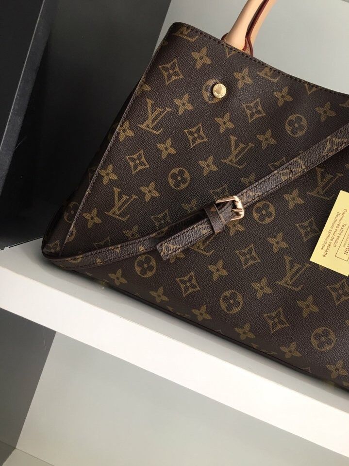 Túi xách Lv Mont hàng chuẩn F1 Size 32cm