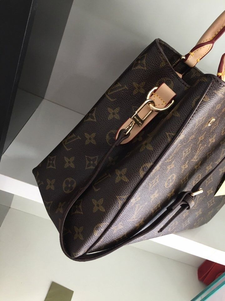 Túi xách Lv Mont hàng chuẩn F1 Size 32cm