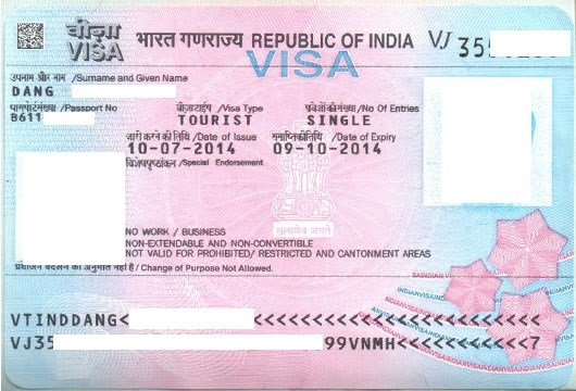 visa ấn độ