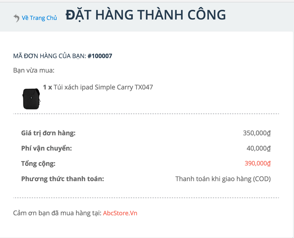 Hướng dẫn mua hàng tại AbcStore.vn 3