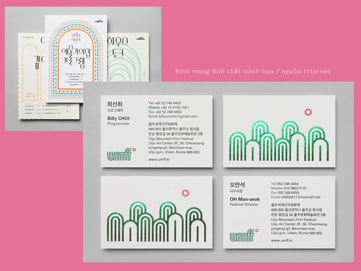 van hoa danh thiep han quoc 1 in card visit