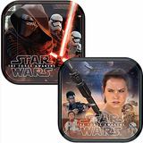Dĩa ăn Star Wars nhỏ 18cm / 8cái - Star Wars paper plates 7