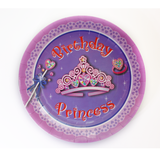 Dĩa giấy Công chúa nữ trang 23cm 6/gói - Jeweled princess paper plates 9
