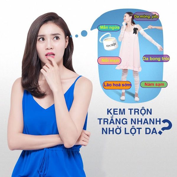 Da bị đen sạm do tác động môi trường