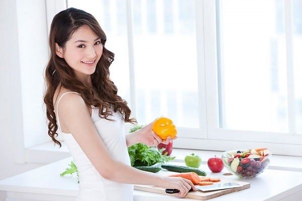 ăn uống lành mạnh làm da đẹp hơn
