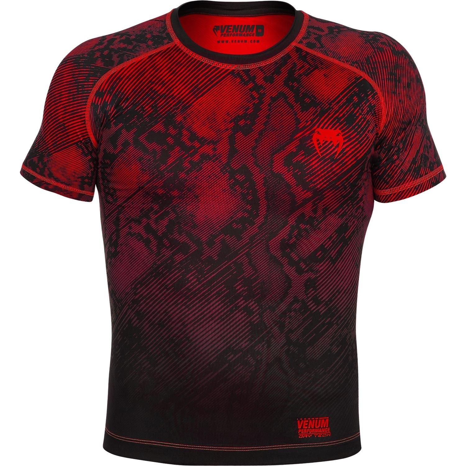 ÁO VENUM FUSION COMPRESSION T-SHIRT - SHORT SLEEVES - BLACK/RED