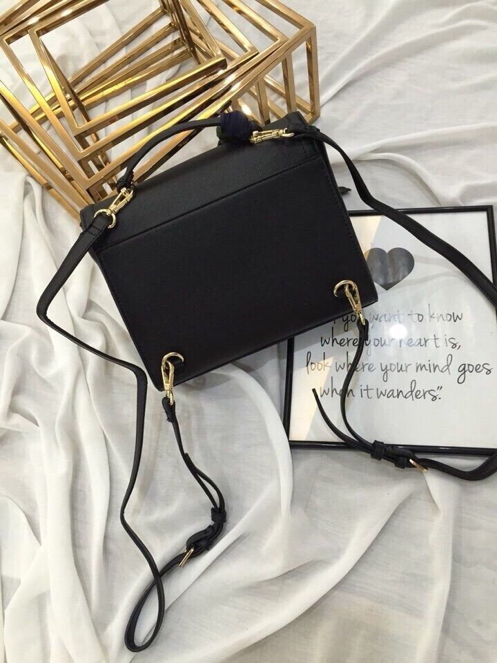 Túi xách Zara 2in1 size 25cm màu đen đẹp