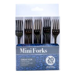 Nĩa Giả Bạc Mini 20 Cái