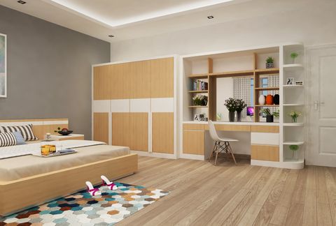 thi công nội thất tủ áo