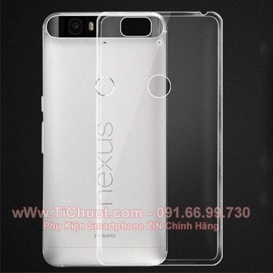 Ốp lưng Google Nexus 6p Silicon dẻo trong suốt