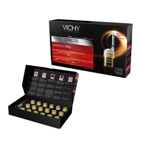 tinh chat ngan ngua va giam rung toc cho nam vichy aminexil sp94 anti hairloss treatment for men