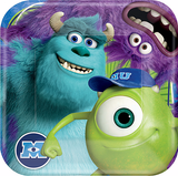 Dĩa giấy Monsters Inc. lớn 23cm 8/gói - Monsters Inc. plates large 9