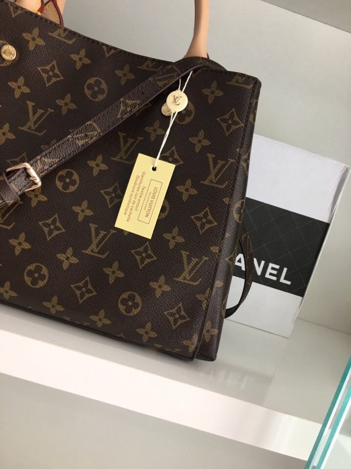 Túi xách Lv Mont hàng chuẩn F1 Size 32cm
