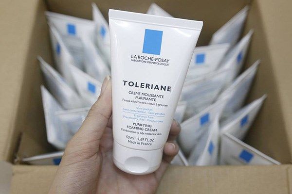 Sữa Rửa Mặt Cho Da Dầu, Da Nhạy Cảm La Roche-Posay Toleriane Purifying Foaming Cream