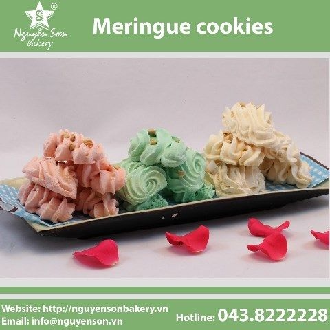 Meringue cookies