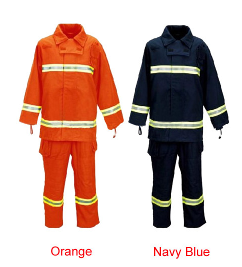 Quần áo chống cháy Nomex 4 lớp xanh đen (500-700 nhiệt độ C)