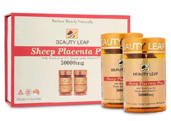 vien uong nhau thai cuu beauty leaf sheep placenta plus 50000mg 04