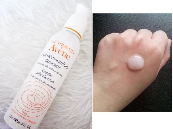 sua rua mat tay trang avene gentle milk cleanser 200ml