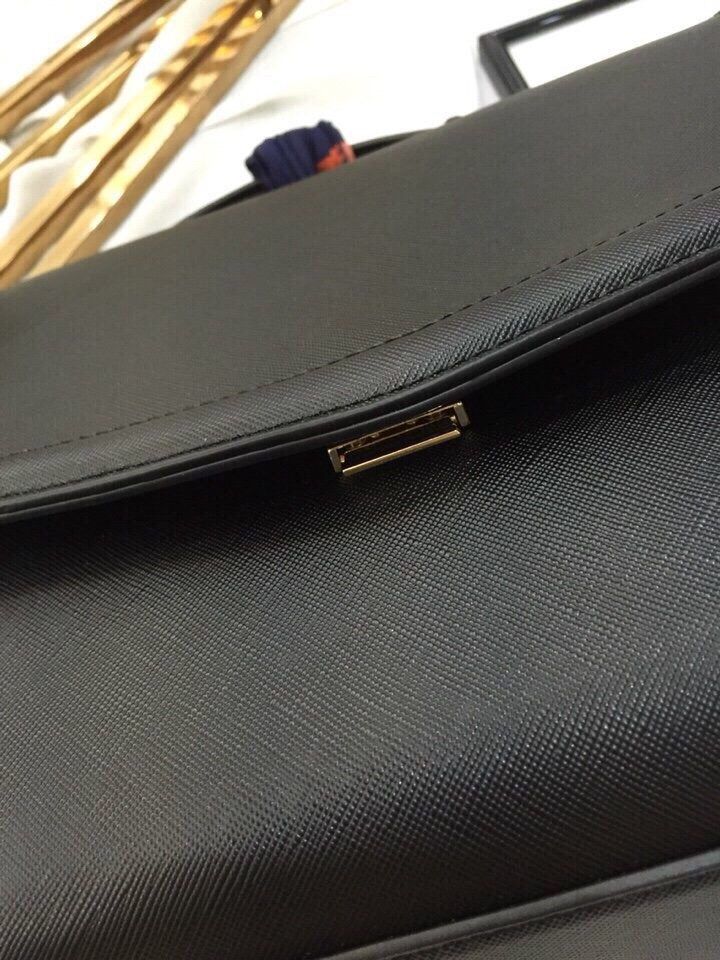 Túi xách Zara 2in1 size 25cm màu đen đẹp