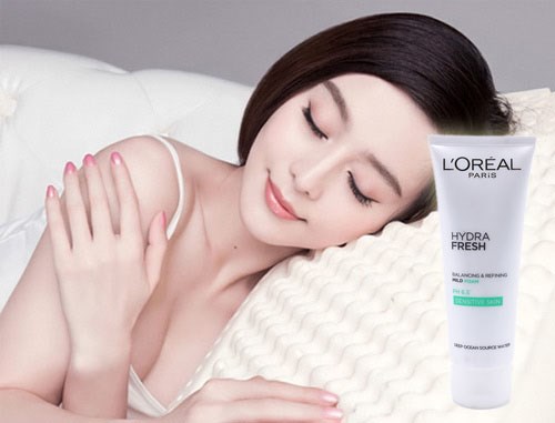 sua rua mat lam sach ngan bong nhon loreal hydrafresh 100ml 03