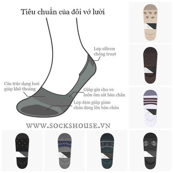 Chọn tất đi giày lười tại TPHCM - Hình 2