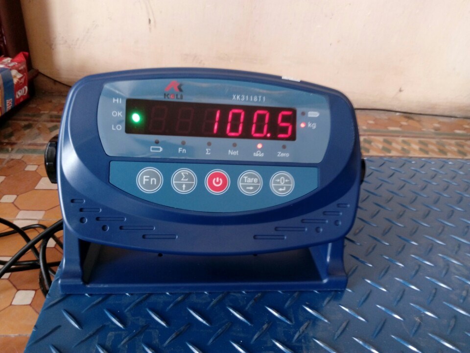 Về căn chỉnh cân sàn điện tử khi lắp đặt