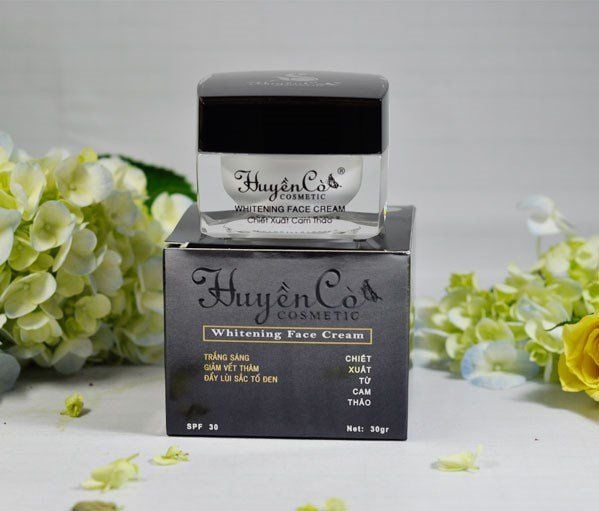 detox & whitening serum face huyền cò