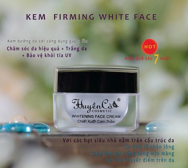 kem dưỡng trắng da ban ngày Huyền Cò