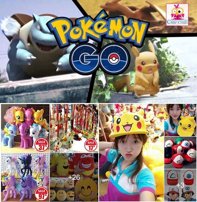 Cửa hàng bán quà Pokémon Go quận Gò Vấp - TPHCM