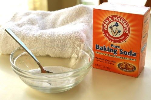 baking soda tri mun dau den o mui hinh anh 1