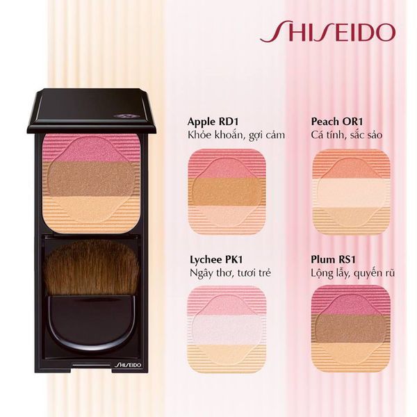 phan trang diem 3 mau shiseido face color enhancing trio