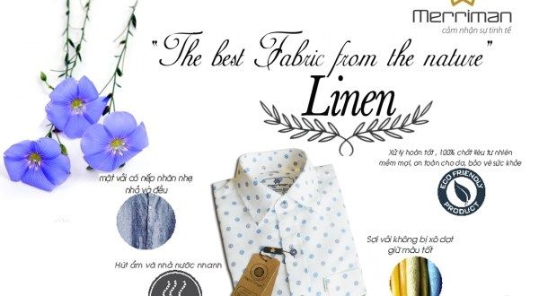 sơ mi công sở Casual chất liệu Linen
