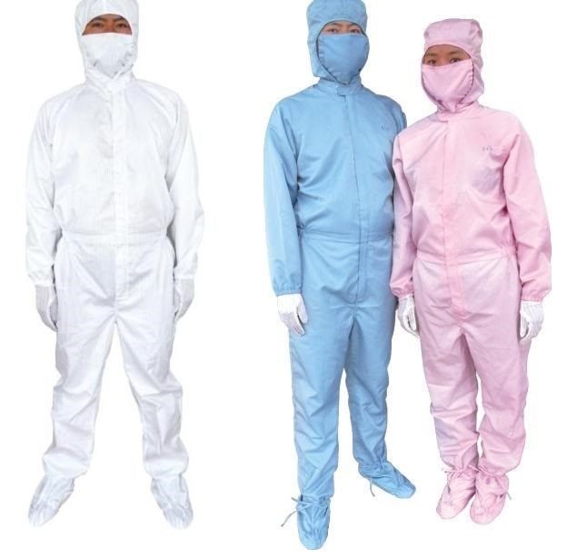 Quần áo phòng sạch chống tĩnh điện, SX, S, M, L, XL