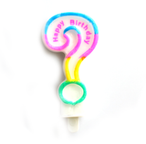 Nến dấu chấm hỏi - Question mark candles