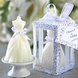 Nến trang trí hình váy cưới - Wedding Dress Shaped Candles