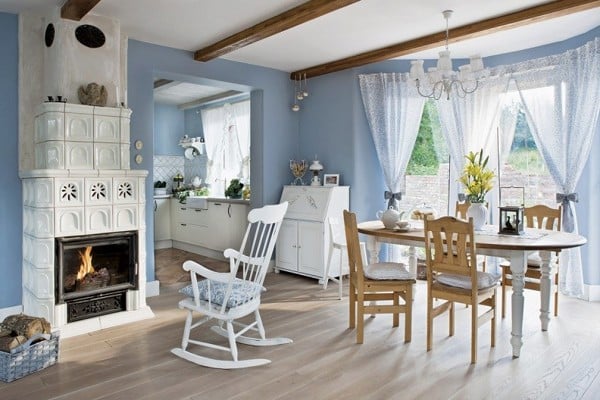 Thiết kế nội thất theo phong cách đồng quê Pháp