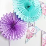 Quạt hoa cúc 35cm - Decorative daisy fan 35cm