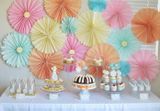 Quạt hoa cúc 40cm - Decorative daisy fan 40cm