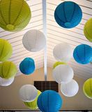 Đèn lồng tròn 25cm - Round paper lantern 25cm