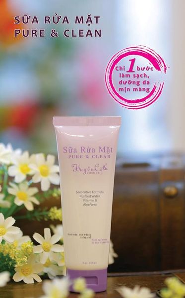 sữa rửa mặt cao cấp Huyền Cò