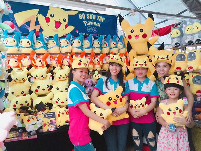 Cửa hàng bán quà tặng và đồ chơi Pokémon Go ở Nha Trang