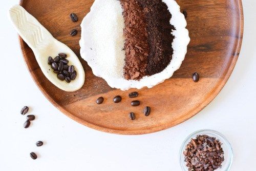 Tẩy tế bào chết trắng da bằng cà phê