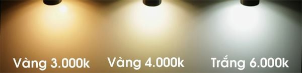 ánh sáng của đèn led