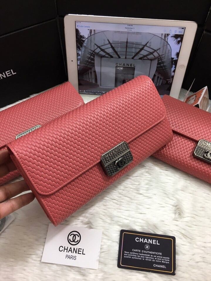 Ví cầm tay Chanel hàng Super da thật size 25cm