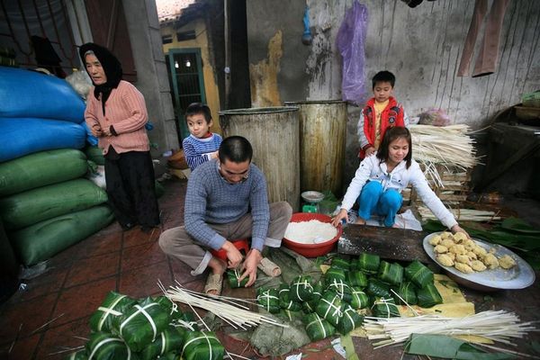 Nhớ nồi bánh chưng ngày tết 3