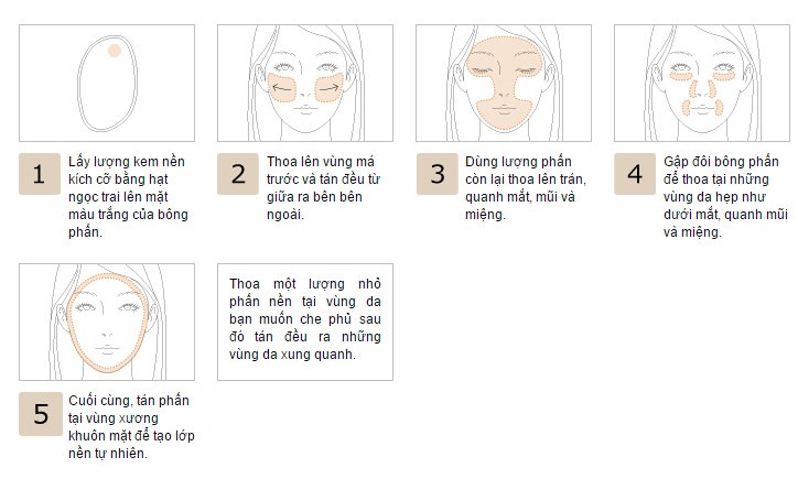 hdsd phan nen dang long shiseido maquillage true liquid long keep uv