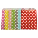Túi giấy quà tặng chấm bi 10/gói - Polka dot sandwich favor bags 10/pack