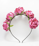 Băng đô hoa lớn - Flower headband large